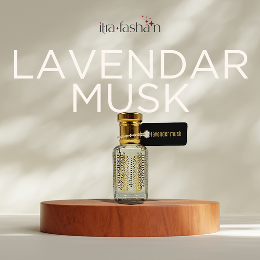 Lavendar Musk Perfume Oil (Attar) image 0