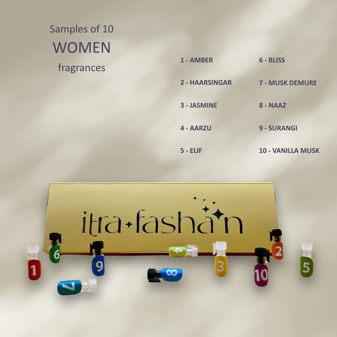 Samples of 10 Fragrances for WOMEN image 0
