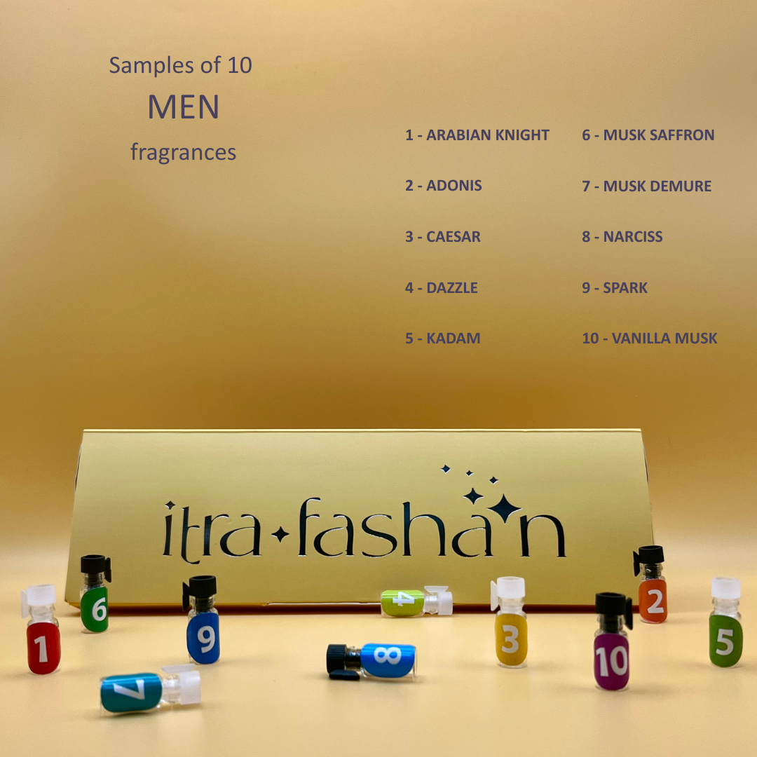 Samples of 10 Fragrances for MEN image 0