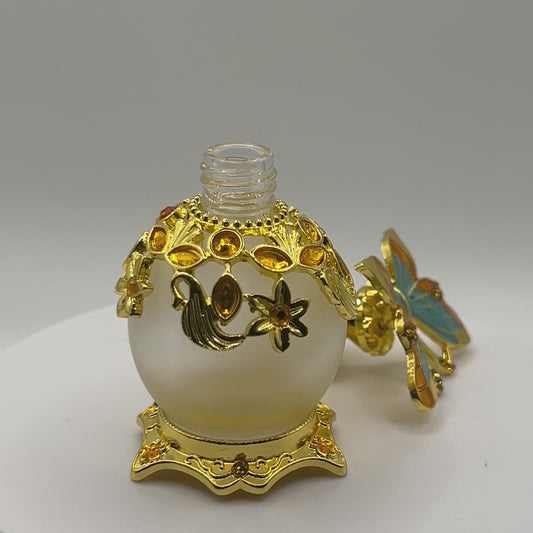 Gold Turquoise Butterfly - Fragrances in Signature Bottles