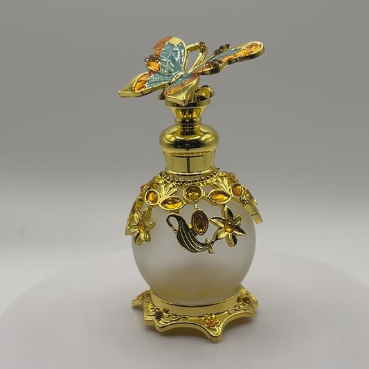 Gold Turquoise Butterfly - Fragrances in Signature Bottles