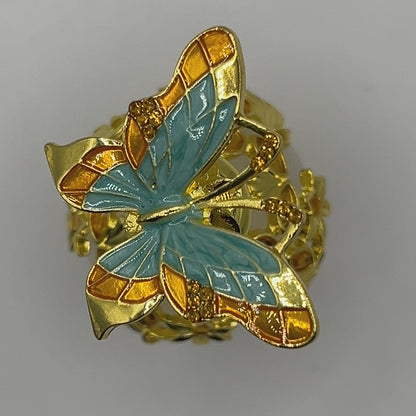 Gold Turquoise Butterfly - Fragrances in Signature Bottles